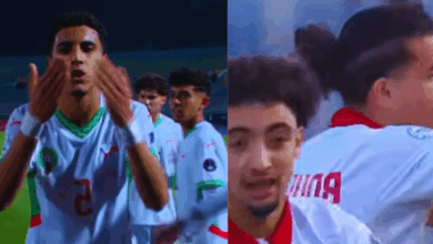 مباراة المغرب وتونس